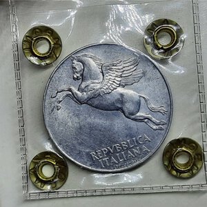 reverse: 10 lire Pegaso 1948 periziata Zamboni , SPL