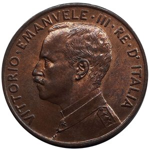 reverse: Vittorio Emanuele III 2 Centesimi Prora 1916 FDC QFDC