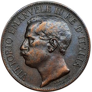 reverse: Vittorio Emanuele III 10 Centesimi Cinquantenario 1911
