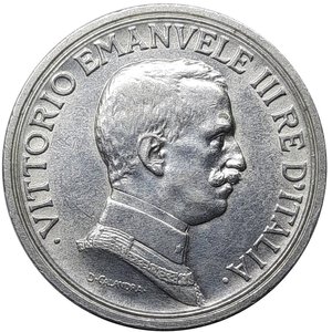 reverse: Vittorio Emanuele III ,  2 lire quadriga argento  1916