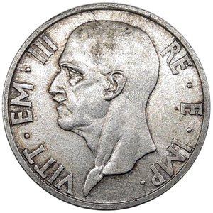 reverse: Vittorio Emanuele III ,  5 lire Famiglia argento  1936 QFDC