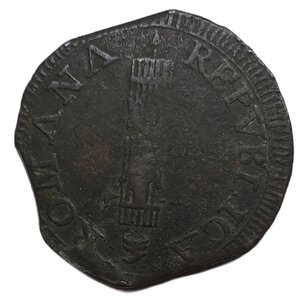 obverse: REPUBBLICA ROMANA, FERMO (1798-1799) 2 Baiocchi 1798