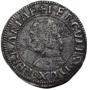 reverse: FERRARA - Ercole I d Este (1471-1505) Grossone