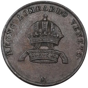 reverse: LOMBARDO VENETO 3 Centesimi  1846 M