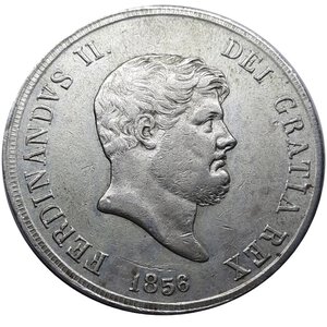 reverse: NAPOLI Ferdinando II , 120 grana argento 1856 
