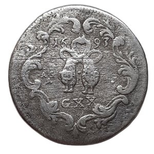 obverse: NAPOLI  Carlo II (1665-1700) 20 Grana 1793 