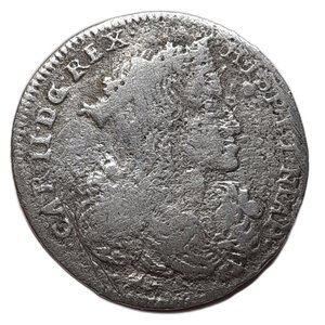 reverse: NAPOLI  Carlo II (1665-1700) 20 Grana 1793 