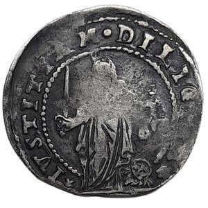 obverse: VENEZIA, Anonime 1665, mezza liretta da  10 soldi