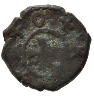 reverse: CAPUA. Ruggero II (1130-1154). Follaro Cu (1,75 g). MIR 397 - R2. qBB