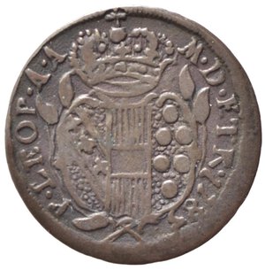 obverse: FIRENZE. Pietro Leopoldo di Lorena (1765-1790). Soldo 1785. Cu. MIR 393/6 R. qBB