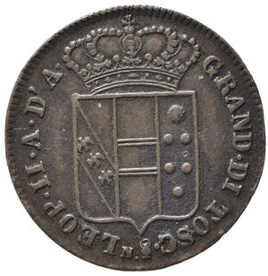 obverse: FIRENZE. Granducato di Toscana. Leopoldo II di Lorena (1824-1859). 3 Quattrini 1839. Cu. Gig. 84. Raro. BB+ 