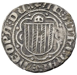 obverse: MESSINA. Ferdinando I d Aragona (1412-1416). Pierreale. Ag (3,07 g). MIR 223. Raro. qBB