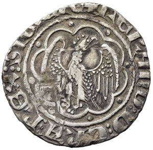 reverse: MESSINA. Ferdinando I d Aragona (1412-1416). Pierreale. Ag (3,07 g). MIR 223. Raro. qBB