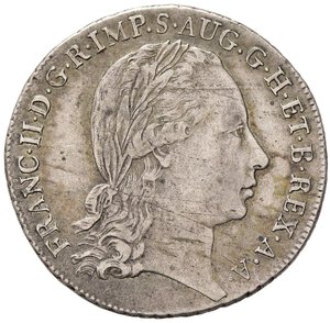 obverse: MILANO. Francesco II (1792-1800). 30 soldi 1796. Ag (7,29 g). Gig. 18; MIR 466/3; Cr. 1/c. BB+
