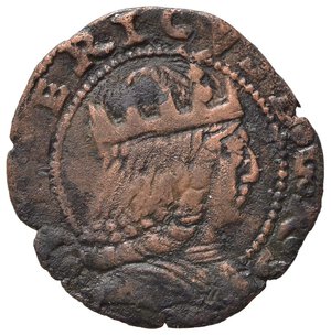 obverse: NAPOLI. Federico III d Aragona (1496-1501). Sestino Cu (1,81 g). MIR 109. qBB