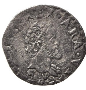 obverse: NAPOLI. Filippo II (1554-1598). Mezzo Carlino sigle GR VP. Ag (1,10 g). Magliocca 83. BB