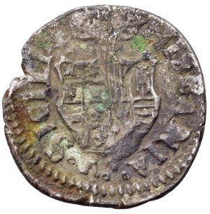 reverse: NAPOLI. Filippo IV (1621-1665). Carlino 1634. Ag (2,80 g). Magliocca 38. MB+