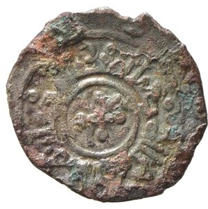 obverse: PALERMO. Guglielmo II (1166-1189). Quarto di tercenario Ag (0,47 g). MIR 442 - R2. BB