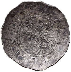 reverse: PALERMO. Guglielmo II (1166-1189). Apuliense Ag (2,36 g). Spahr 110. Raro. BB