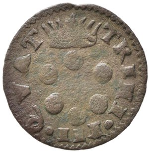 obverse: PISA. Cosimo III De  Medici (1670-1723). Soldo o da 3 quattrini 1681. Cu (1,55 g). MIR 452/3. MB