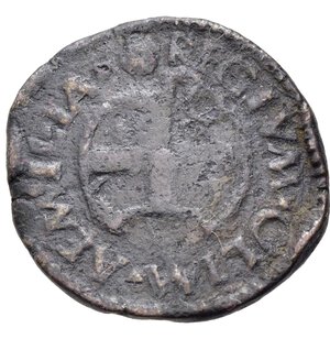 obverse: REGGIO EMILIA. Ercole I d Este (1471-1505). Bagattino Cu (2,28 g). MIR 1270. qBB