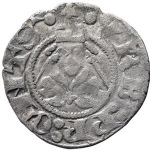obverse: ROMA. Urbano V (1362-1370). Bolognino Romano Ag (1,07 g). MIR 214. qBB