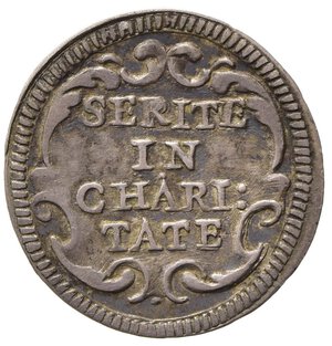 reverse: ROMA. STATO PONTIFICIO. Bendetto XIII (1724-1730). Mezzo grosso 