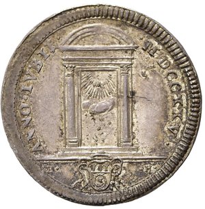 reverse: ROMA. STATO PONTIFICIO. Bendetto XIII (1724-1730). Giulio Giubileo 1725 con Porta Santa aperta. Ag (3,00 g). Muntoni 6; MIR 2438/1 - R2. SPL+