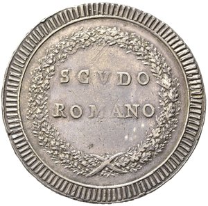 reverse: ROMA. Prima Repubblica Romana 1798-1799. Scudo s.data. Ag 26,35 g). Gig. 1 - Rara. qSPL