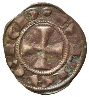 reverse: SIENA. Repubblica (1180-1390). Denari primitivi (1180-1200 ca.). Denaro Mi (0,59 g). MIR 473. BB
