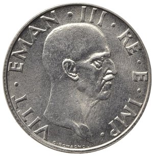 obverse: Vittorio Emanuele III (1900-1943). 50 centesimi 1939 XVII leggermente magnetica 
