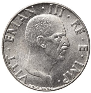 obverse: Vittorio Emanuele III (1900-1943). 50 centesimi 1940 magnetica 