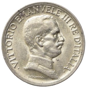 obverse: Vittorio Emanuele III (1900-1943). 1 lira 1916 