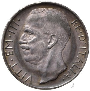 obverse: Vittorio Emanuele III (1900-1943). 10 lire 1928 *una rosetta 