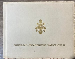reverse: Giovanni XXIII. Divisionale 1962 (Concilio Vaticano II). FDC