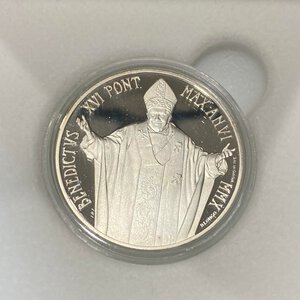 obverse: Vaticano. Monetazione in Euro. Benedetto XVI. 5 Euro 2010 