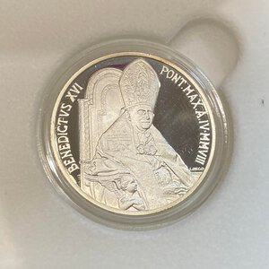 obverse: Vaticano. Monetazione in Euro. Benedetto XVI. 10 Euro 2008 