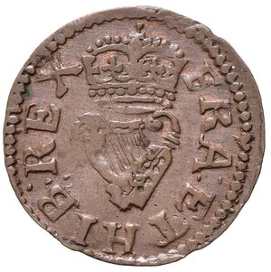 reverse: IRLANDA. Carlo I (1625-1649). Farthing  senza data. KM#25. SPL+