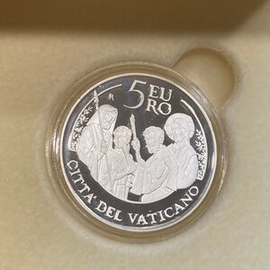 obverse: Vaticano. Monetazione in Euro. Papa Francesco. 5 Euro 2017 