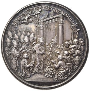 reverse: MEDAGLIE PAPALI. ROMA. Benedetto XIII (1724-1730). Medaglia anno I (1725) 