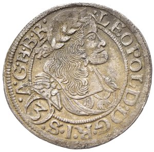 obverse: AUSTRIA. Leopoldo I (1657-1705). 3 Kreuzer 1669 SHS (Breslau). Ag (1,57 g). BB