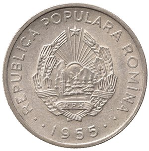 obverse: ROMANIA. Repubblica Popolare. 50 Bani 1955. Cu-Ni. KM#86. qFDC