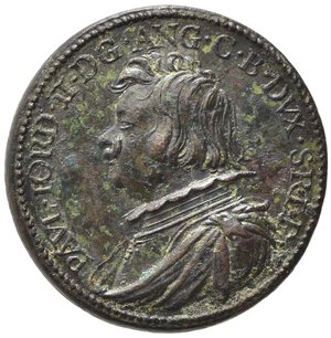 obverse: PERSONAGGI. Paolo Giordano II Orsini (1591-1656) Duca di Bracciano e Principe consorte di Piombino. Medaglia AE (8,70 g - 27,4 mm). Coniazione postuma. qFDC