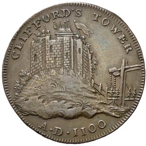 obverse: Gettoni. Gran Bretagna. York. Token 1/2 penny 1793  