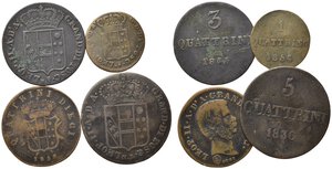 obverse: ZECCHE ITALIANE. TOSCANA. Firenze, lotto di 4 monete da catalogare. Cu. MB-BB