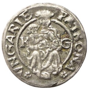 reverse: UNGHERIA. Wladislaw II (1490-1516). Denar KG. Ag (0,60 g). BB