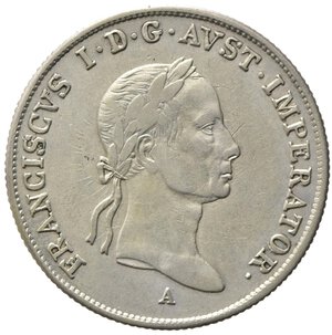 obverse: AUSTRIA. Francesco I Imperatore (1806-1835). 20 kreuzer 1831 A. Ag.KM#2147. BB+/qSPL