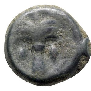 obverse: Sicily, Carthaginian Domain, c. 4th-3rd century BC. Æ (19.5mm, 5.90g, 11h). Palm tree with two dates. R/ Horse s head r. Lindgren 626; HGC 2, 1669. VF - Good VF
