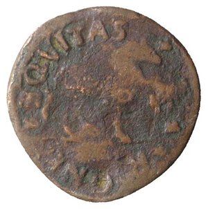 reverse: Italy, L Aquila. Ferdinando I d Aragona (1458-1494). Æ Cavallo (18mm, 1.36g, 9h). Crowned head r. R/ Horse stepping r. Cf. MIR 95. Fine - Good Fine