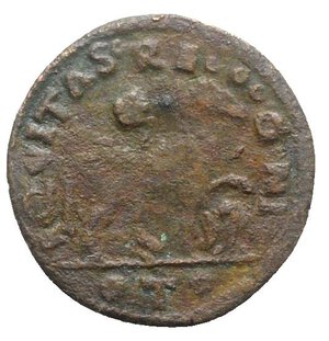 reverse: Italy, L Aquila. Ferdinando I d Aragona (1458-1494). Æ Cavallo (19mm, 1.45g, 7h). Crowned head r. R/ Horse stepping r.; eagle before, T below. MIR 95. Good Fine